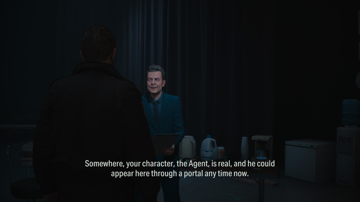 Shawn Ashmore và Sam Lake trong Alan Wake 2 Night Springs DLC