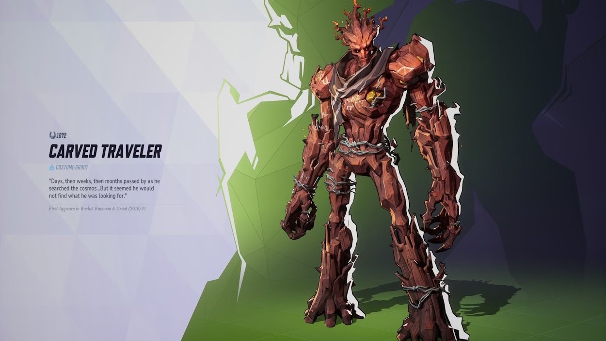 Skin Carved Traveler