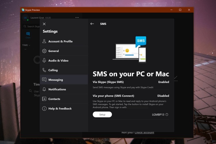 Skype Preview Phiên Bản Mới Cho Android: Ghi Âm Cuộc Gọi và Nhắn Tin SMS Trên PC