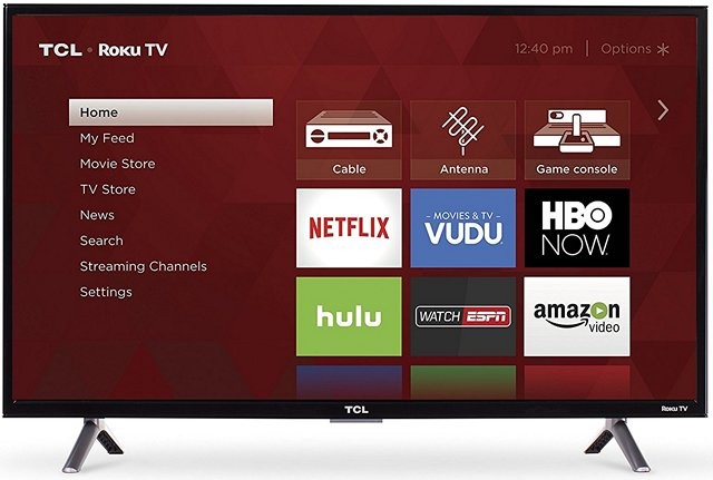Smart TV LED Roku 720p TCL 32 inch 32S305 là lựa chọn kinh tế cho phòng ngủ hoặc không gian nhỏ