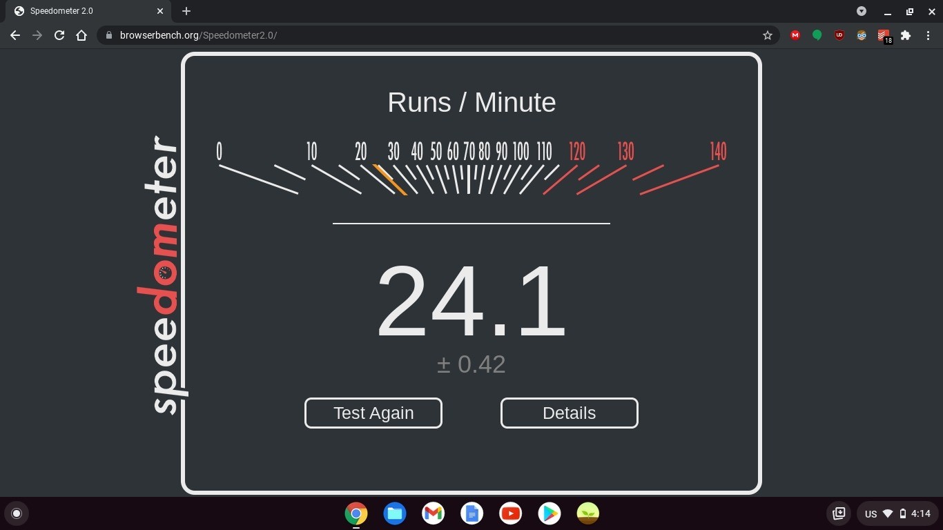 So sánh hiệu năng Asus Chromebook CX1101 với các dòng máy khác