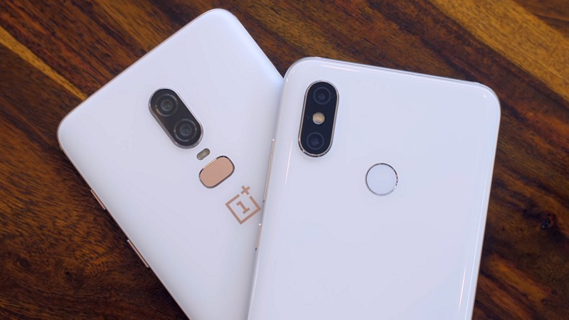 So sánh Mi 8 và OnePlus 6