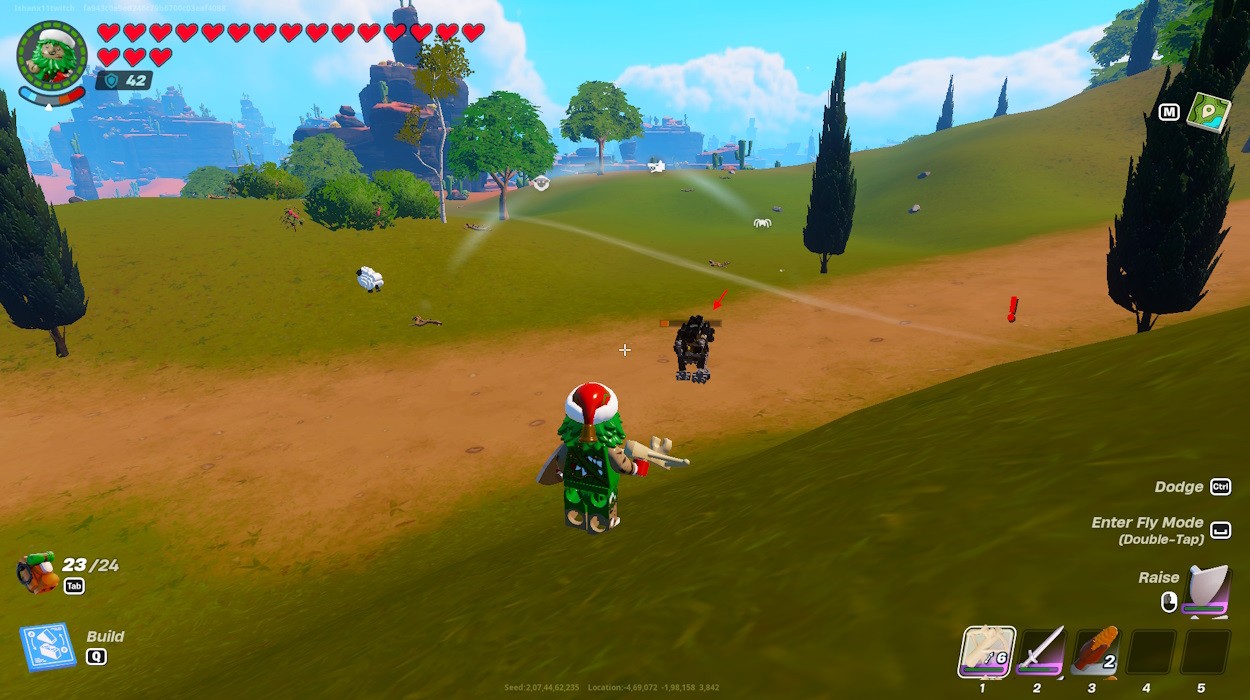 Hướng dẫn Tìm và Thu Thập Vuốt Sói trong LEGO Fortnite (2025)