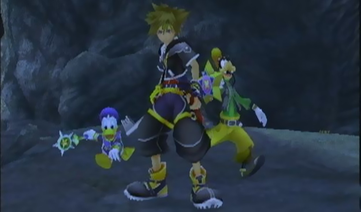 Sora chiến đấu trong Kingdom Hearts II