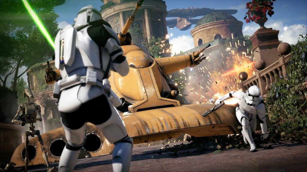 Star Wars: Battlefront II cho phép bạn trải nghiệm vũ trụ Star Wars trong những trận chiến hoành tráng