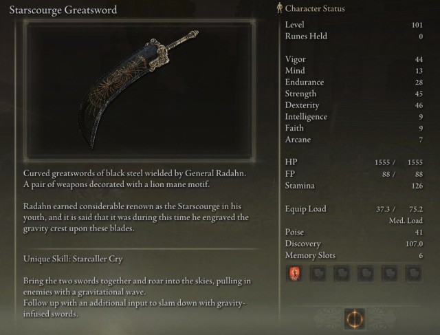 Starscourge Greatsword