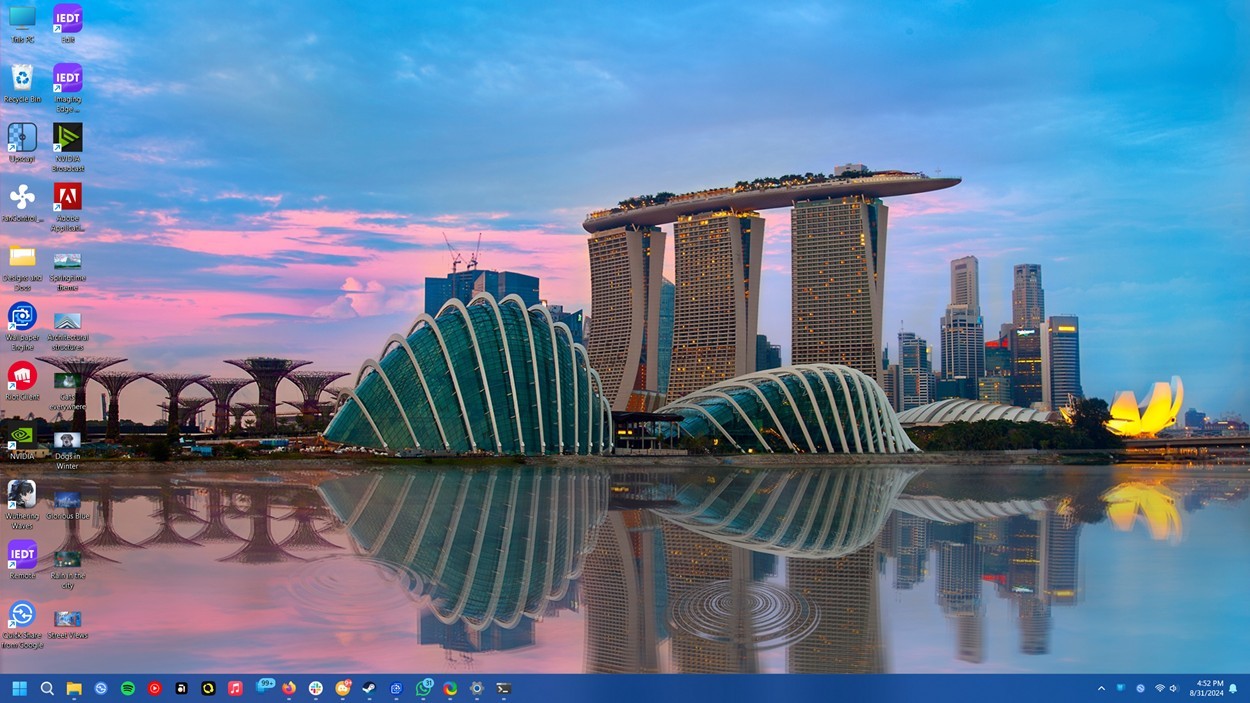 Stunning Cityscapes - Chủ đề phong cảnh thành phố đẹp lung linh cho Windows 11