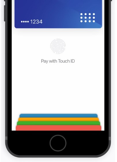 Sử dụng Apple Pay trên iPhone có Touch ID
