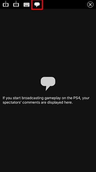Sử dụng điện thoại để chat nhanh hơn khi phát sóng trực tiếp gameplay trên PS4