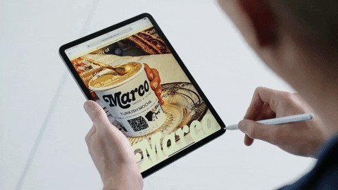 Sử dụng Quick Note với Apple Pencil để tạo ghi chú nhanh