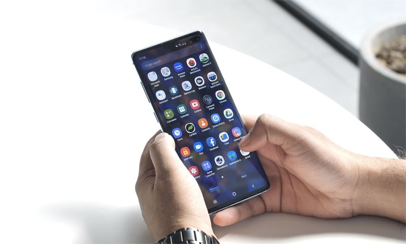 Sử dụng thông thường trên S10 Plus