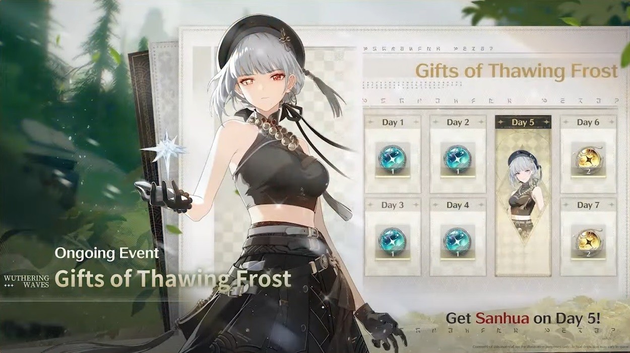 Sự kiện Gifts of Thawing Frost trong Wuthering Waves