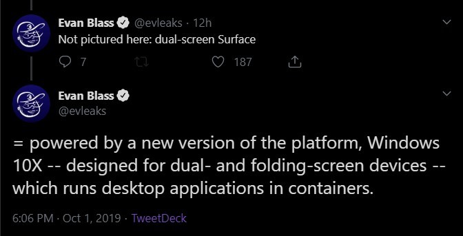 Microsoft ra mắt Surface màn hình kép và Windows 10X tại sự kiện ngày 2 tháng 10