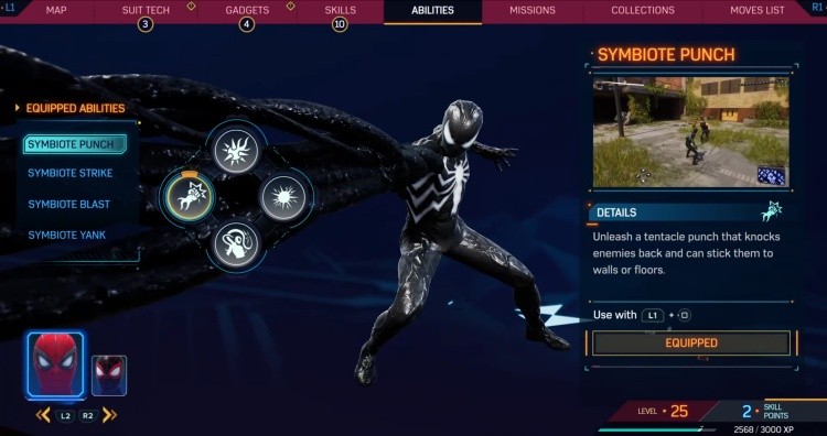 Top 7 Kỹ Năng Mạnh Nhất Của Peter Parker Trong Spider-Man 2 (2025)