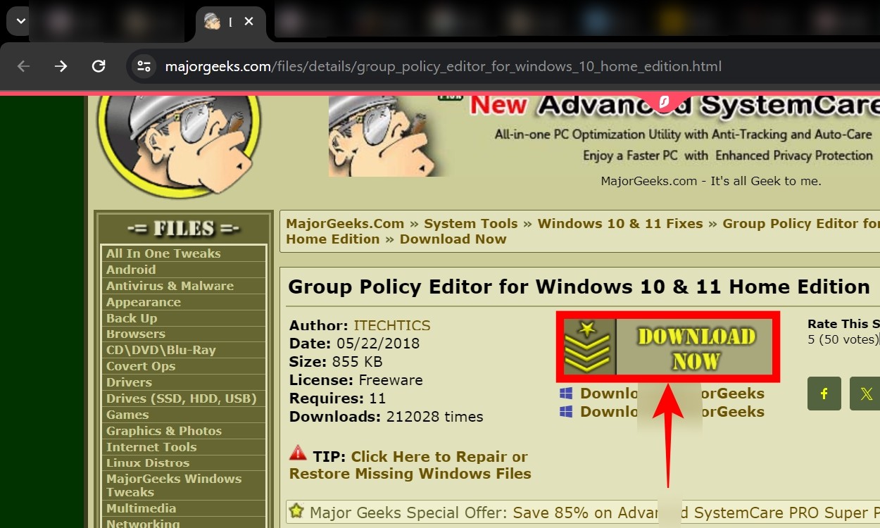 Kích Hoạt Group Policy Editor trên Windows 11 Home