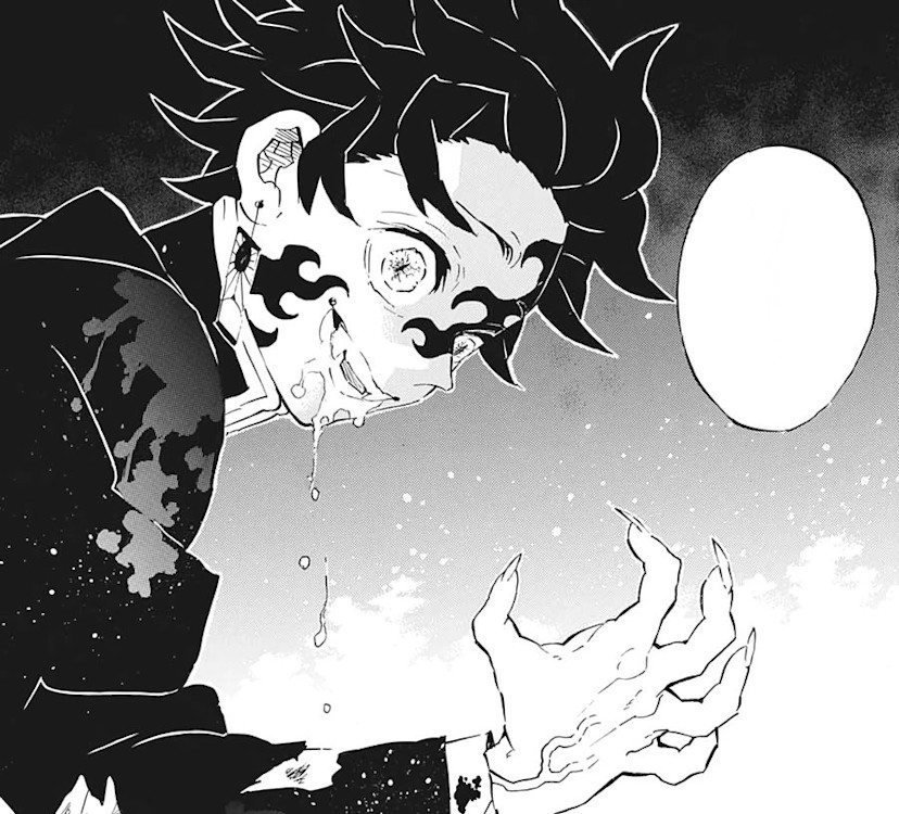 Tanjiro trở thành Quỷ Vương trong anime Thanh Gươm Diệt Quỷ.