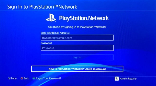 Tạo Tài Khoản PSN