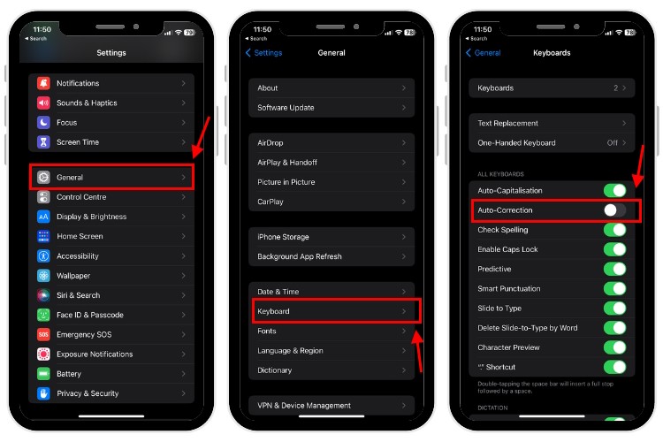 Tắt Tự Động Sửa Lỗi (Autocorrect) Trên Điện Thoại Android, iPhone, Samsung [Hướng Dẫn 2025]