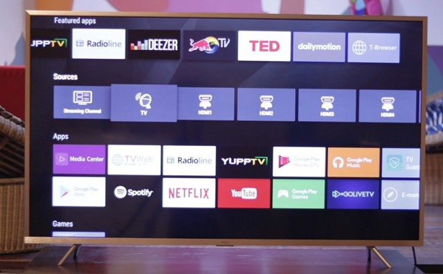 TCL L55P2MUS 4K UHD TV: Góc nhìn rộng rãi