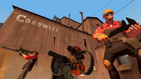 Team Fortress 2 - Game bắn súng đồng đội với phong cách đồ họa hoạt hình tương tự Overwatch