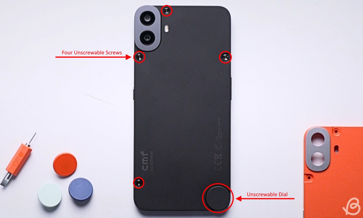 Hướng dẫn Thay Mặt Lưng Điện Thoại CMF Phone 1 Chi Tiết Nhất
