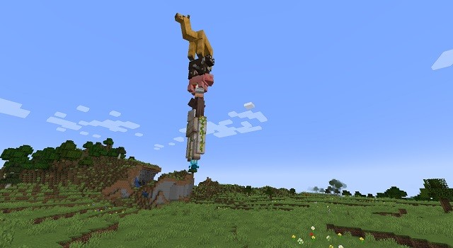 Tháp mob trong Minecraft
