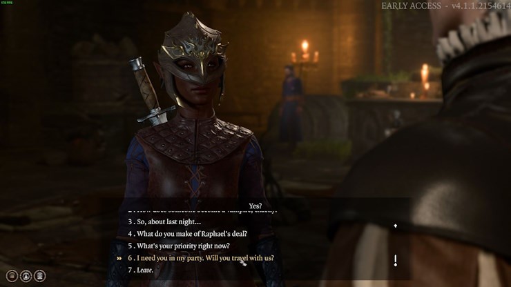 Thay đổi thành viên nhóm thành Astarion trong Baldur's Gate 3