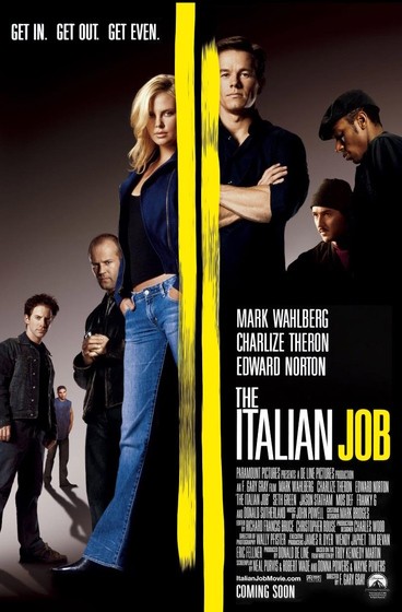 The Italian Job (2003) - Bộ phim cướp bóc kinh điển với những pha hành động mãn nhãn và cốt truyện hấp dẫn.