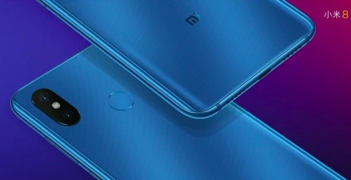 Thiết kế mặt sau của Xiaomi Mi 8