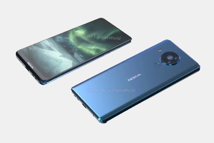 Thiết kế Nokia 7.3 màu Fjord