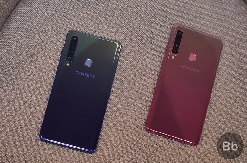 Thiết kế tổng thể của Samsung Galaxy A9