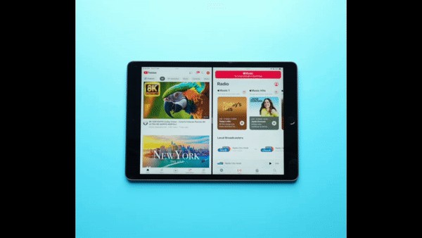 Thoát chế độ chia đôi màn hình trên iPad