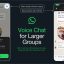 WhatsApp Cải Tiến Gọi Nhóm: Gọi Thoải Mái, Không Làm Phiền