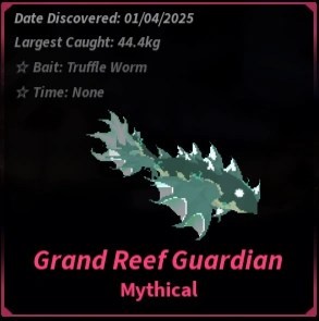Thông tin về Grand Reef Guardian trong Fisch