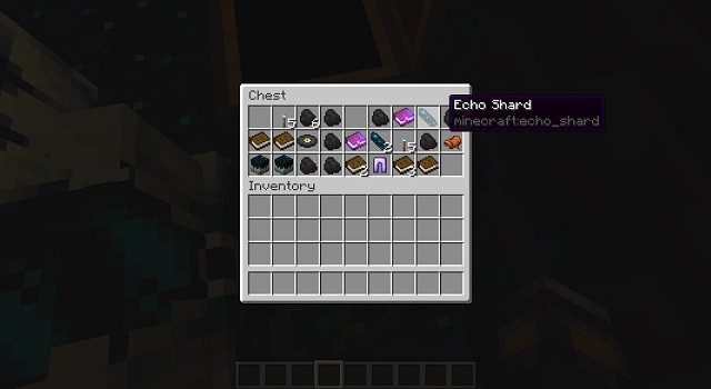 Thu thập Echo Shards trong Minecraft
