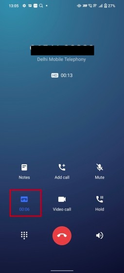 Thực hiện cuộc gọi bằng ứng dụng điện thoại thay thế để ghi âm không cần thông báo