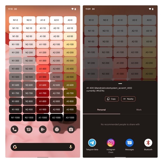 Tiện ích Paint Chips