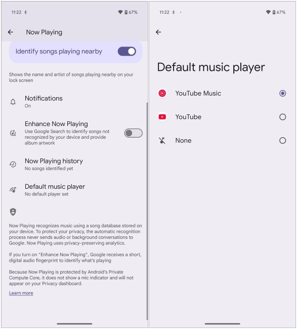 Tính năng Đang Phát Nâng Cao trên Android 16 Developer Preview 2