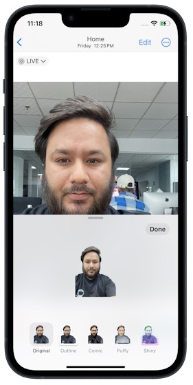 Tính năng Hình Dán Động (Live Stickers) trên iOS 17