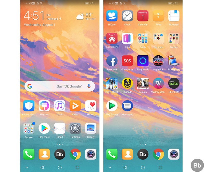 Tính năng HiTouch trên Huawei Nova 3