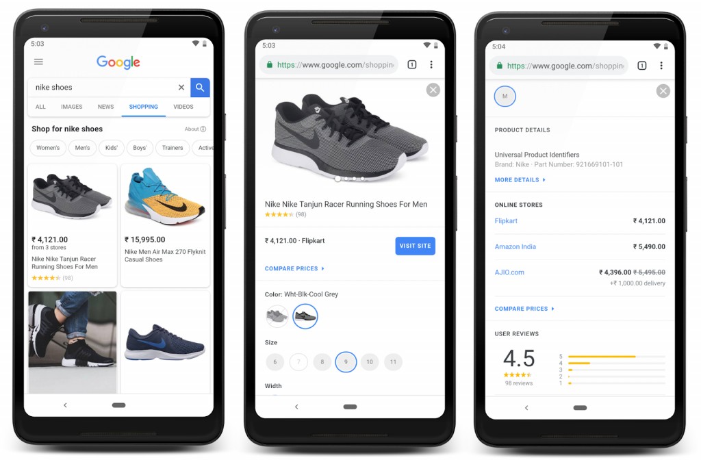 Google Nâng Cấp Tính Năng Tìm Kiếm Mua Sắm, Cải Thiện Trải Nghiệm Người Dùng