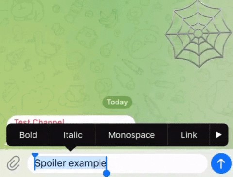 Telegram Thử Nghiệm Tính Năng Ẩn Spoiler Trong Cuộc Trò Chuyện