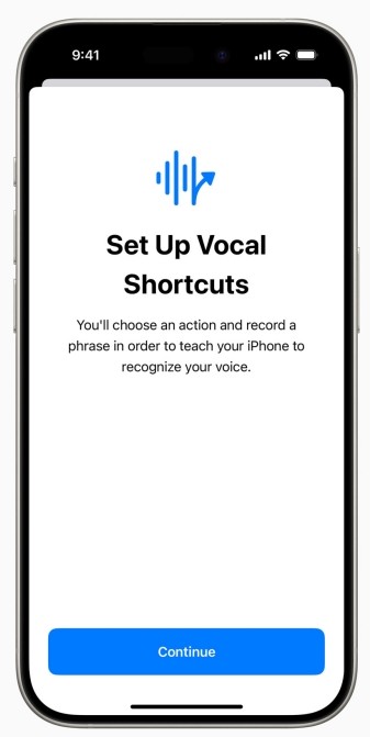 Tính năng trợ năng iOS 18