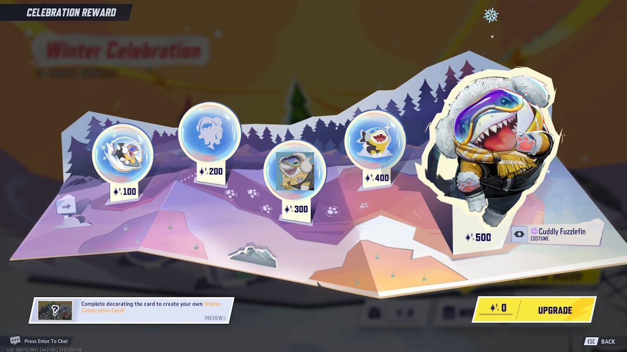 Toàn bộ phần thưởng sự kiện Winter Celebration trong Marvel Rivals