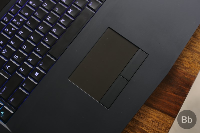 Touchpad của Alienware 17 R5