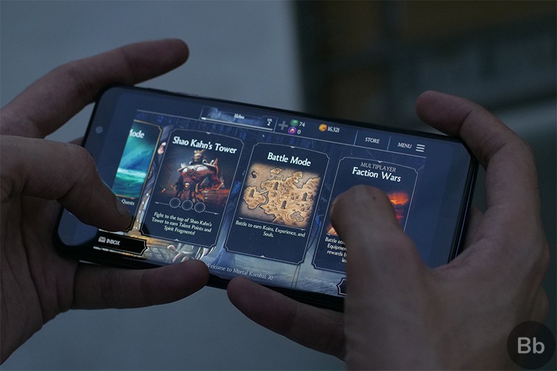 Trải nghiệm chơi Mortal Kombat X trên Samsung Galaxy A7 (2018)