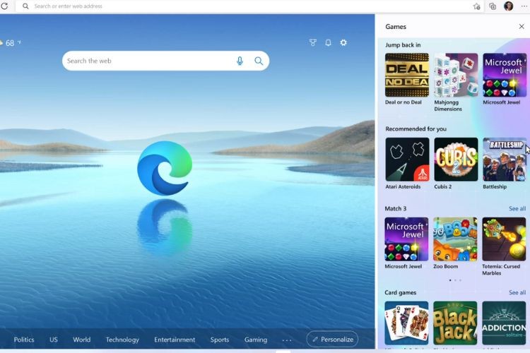 Microsoft Edge Phiên Bản 103 Cập Nhật Tính Năng Mới Cho Game Thủ