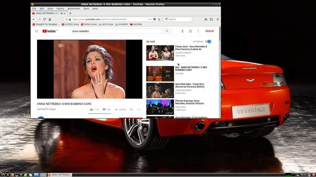 Trình duyệt web trên RaspArch