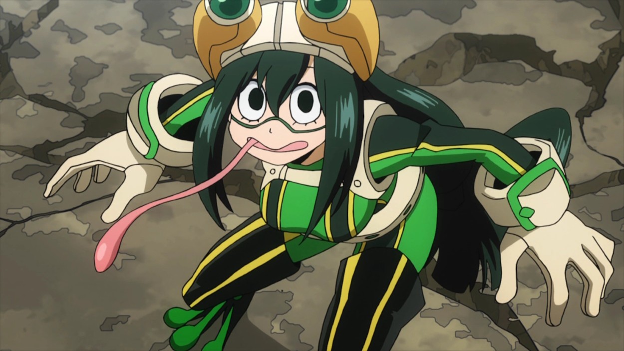 Tsuyu Asui trong My Hero Academia