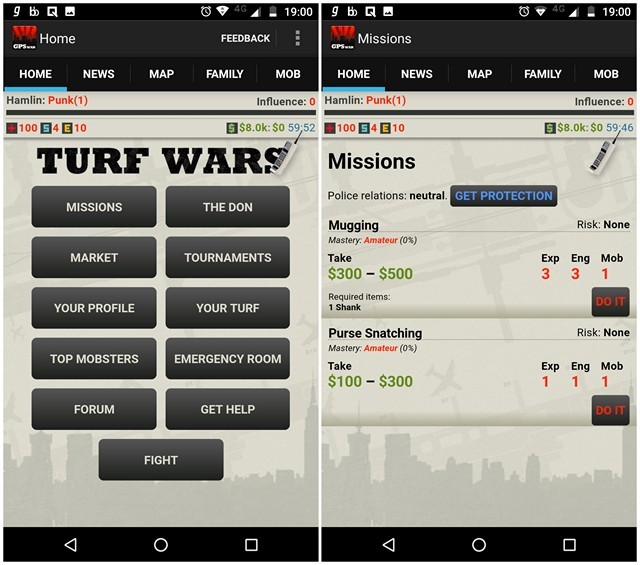 Turf Wars: Game mafia dựa trên vị trí thực tế